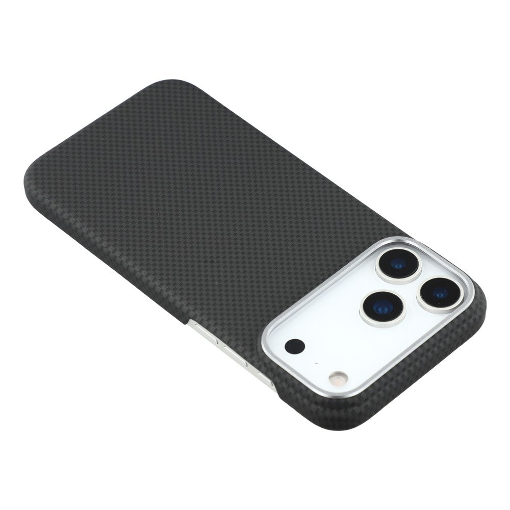 iPhone 17 Pro 0.8mm Ultra Slim Carbon Fiber Magnetic Cover with Magsafe - Black