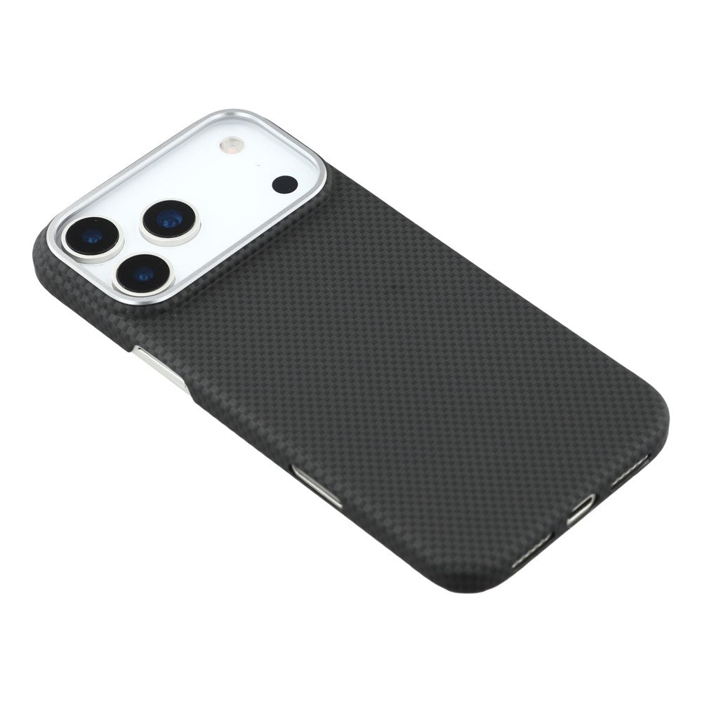 iPhone 17 Pro 0.8mm Ultra Slim Carbon Fiber Magnetic Cover with Magsafe - Black