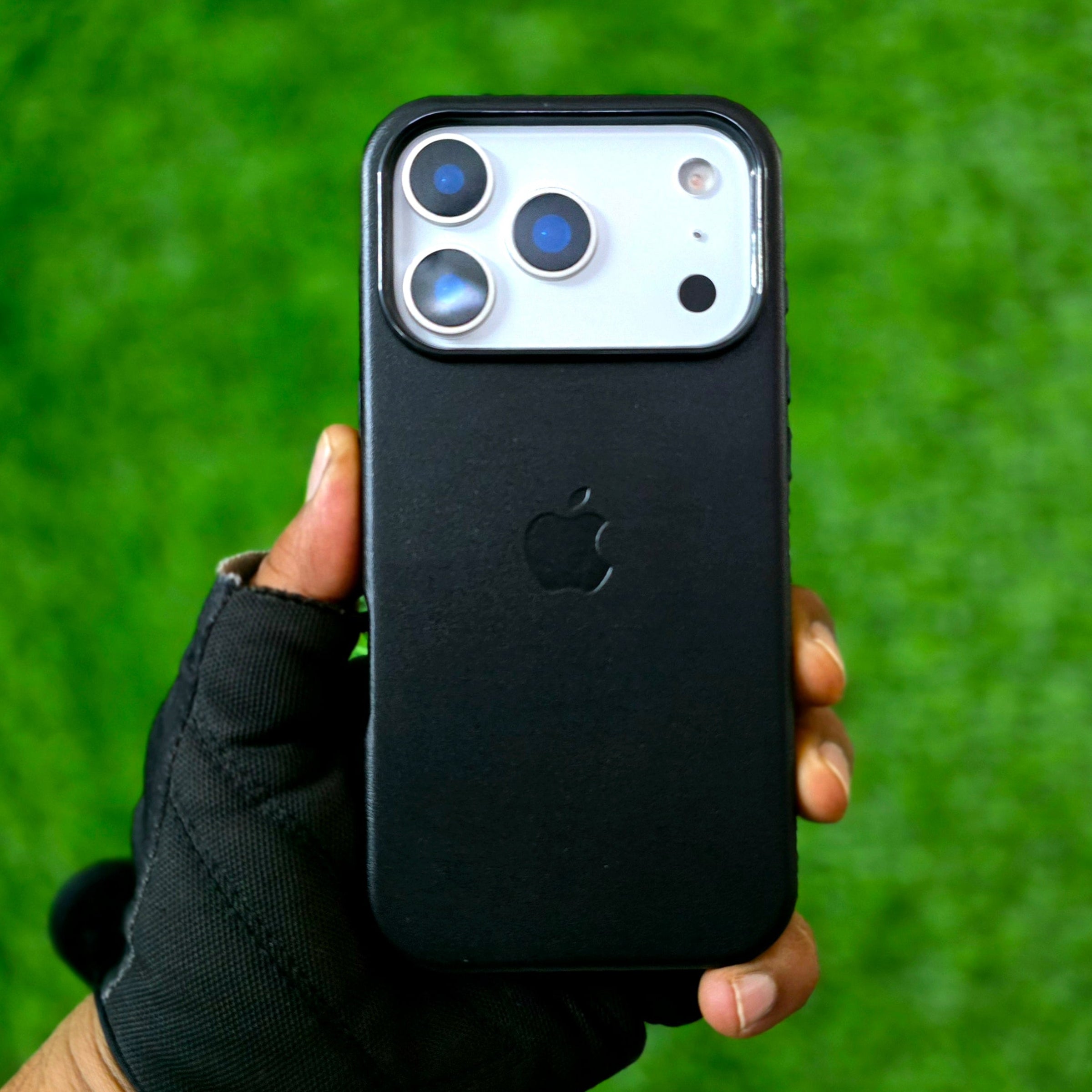 iPhone 17 Pro Max Leather Case with Magsafe - Black