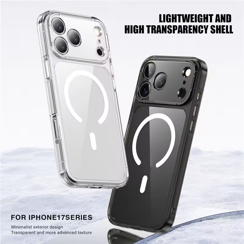 iPhone 17 Pro Shockproof Ultra Thin J-Case Anti Yellowing Series Transparent Cover - Clear, image 4 – CaseCart