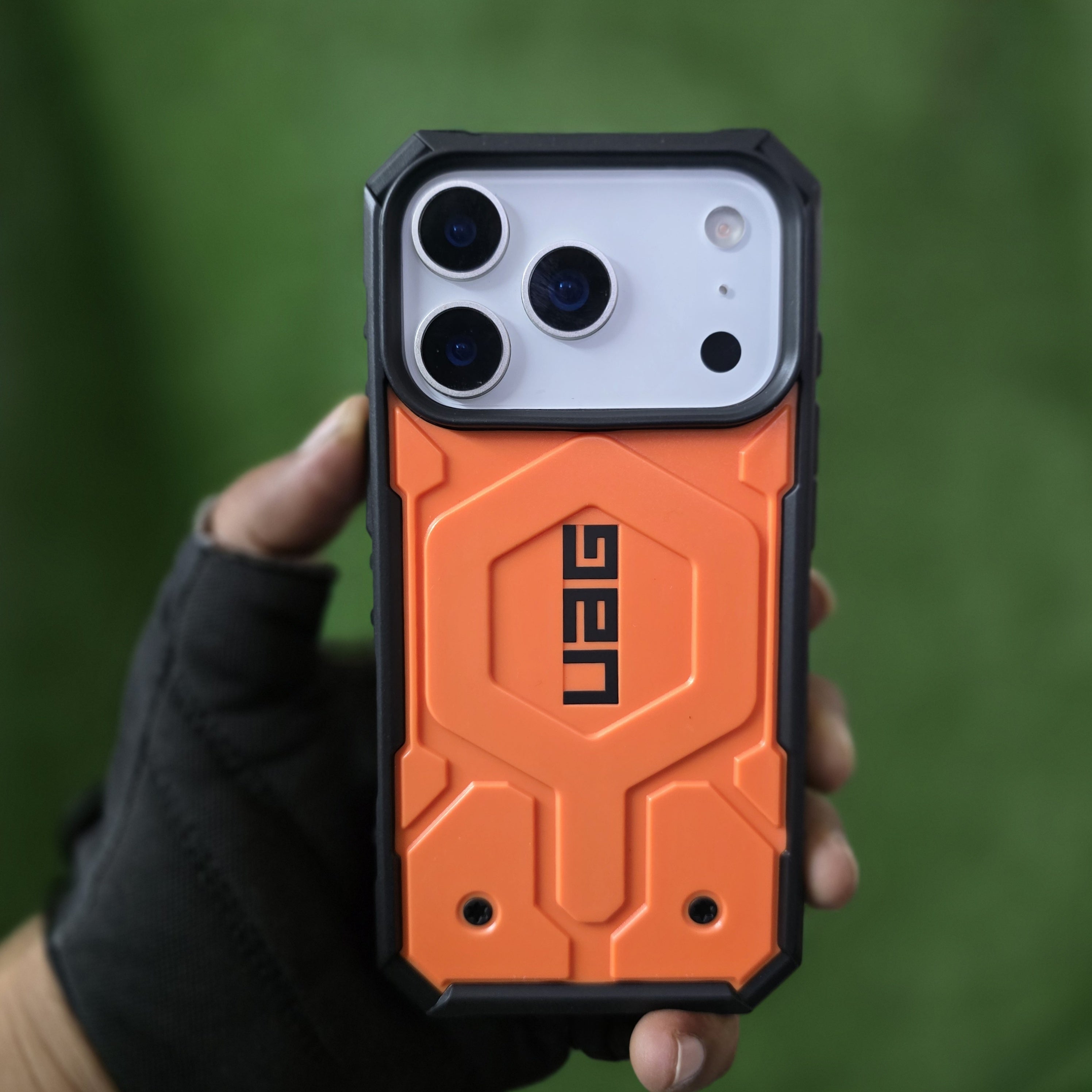 iPhone 17 Pro Max UAG Case, Pathfinder Series Rugged Armor Case with Magsafe - Orange