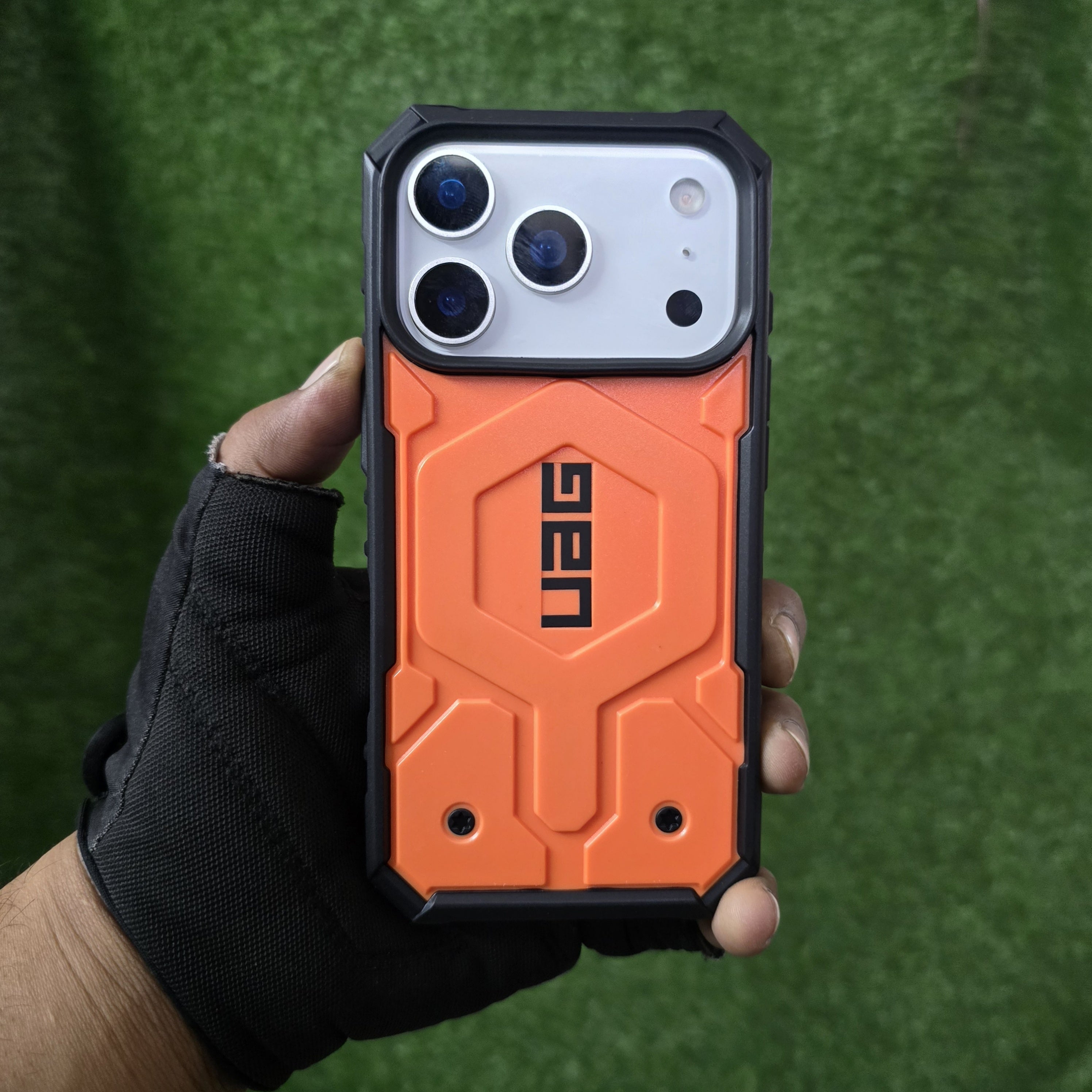 iPhone 17 Pro UAG Case, Pathfinder Series Rugged Armor Case with Magsafe - Orange