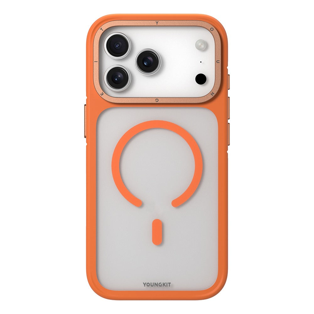 iPhone 17 Pro Max Youngkit Case, Rock Sand Series with Magsafe - Orange