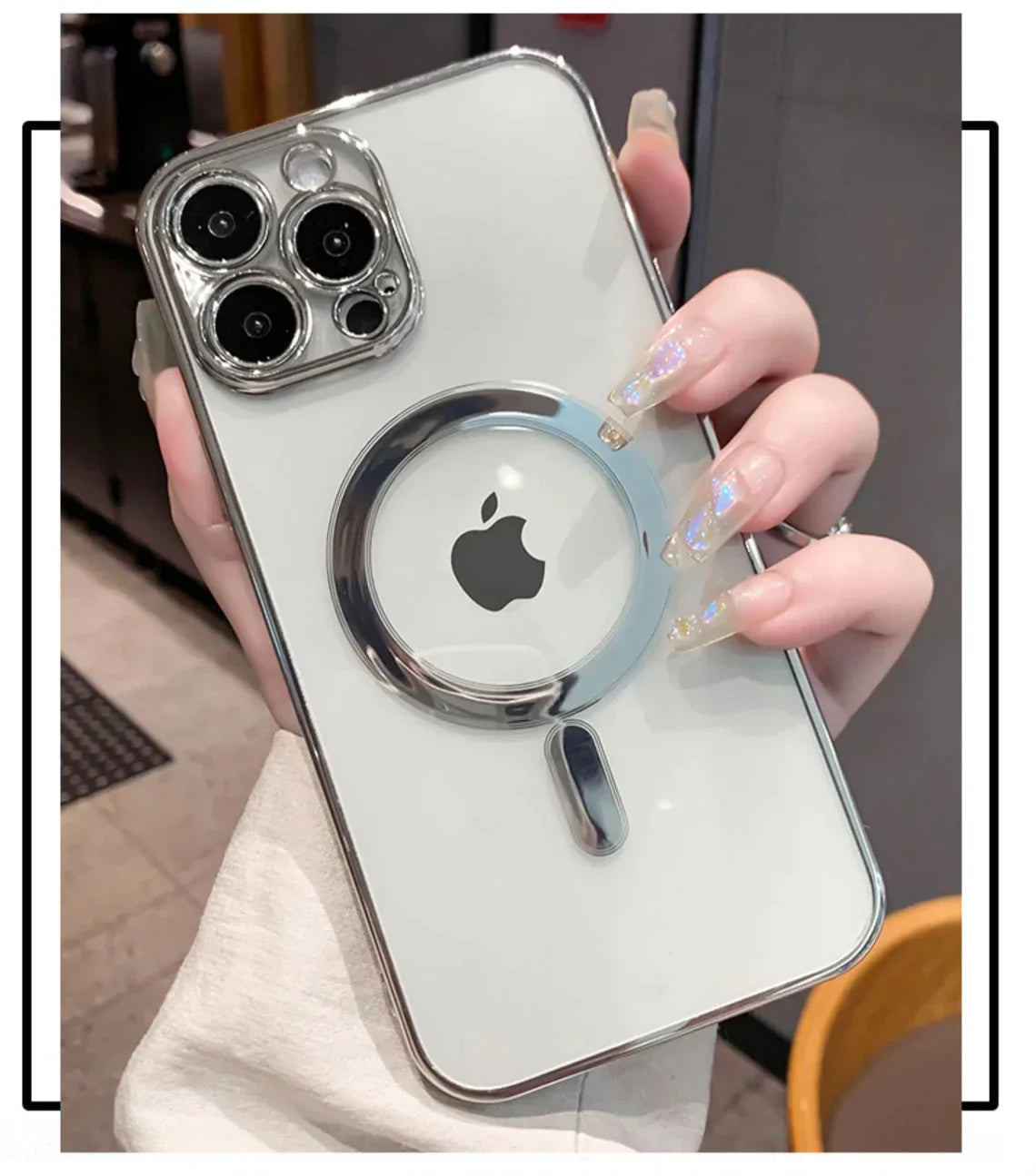iPhone 13 Pro Max Electroplating Case with Magsafe