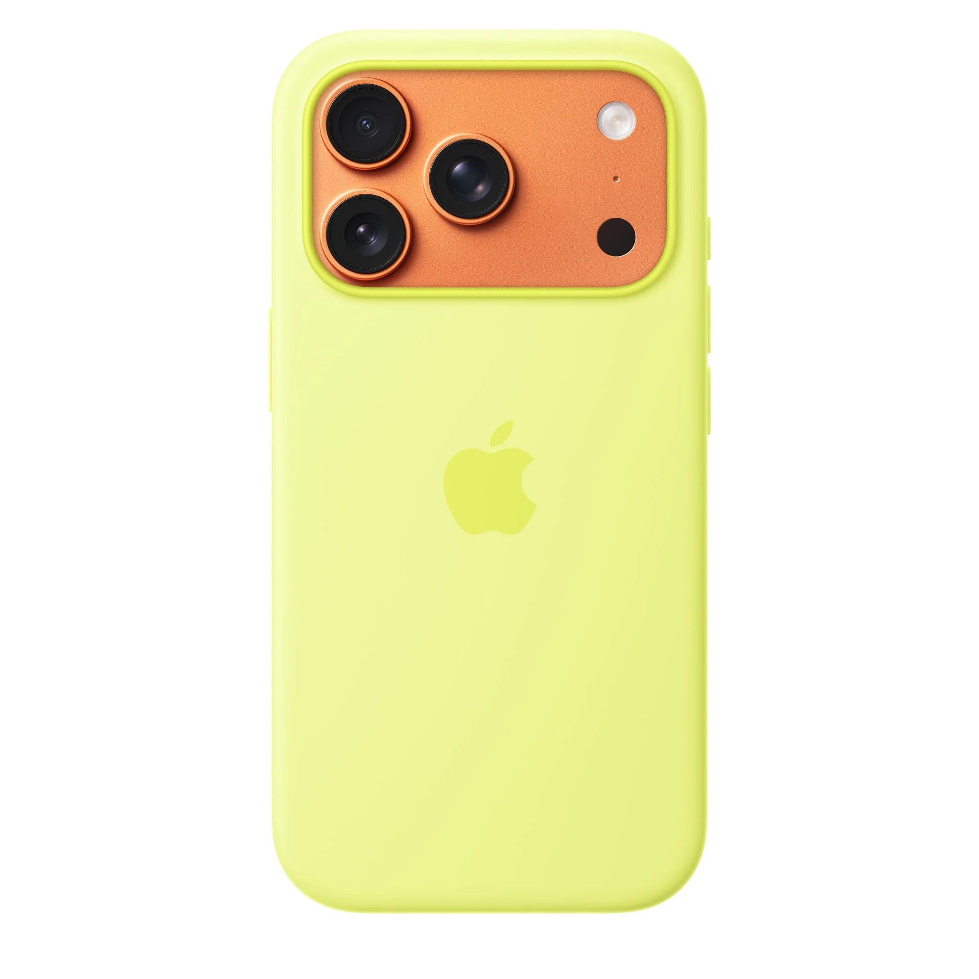 iPhone 17 Pro Max Silicone Case with MagSafe - Neon Yellow