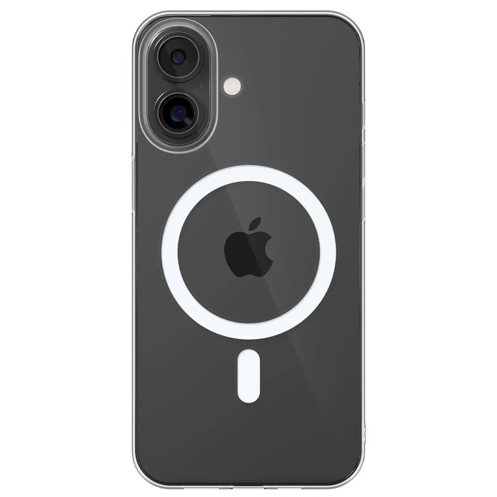 iPhone 17 Cristal Clear Magsafe Back Cover with IC Animation - Transparent