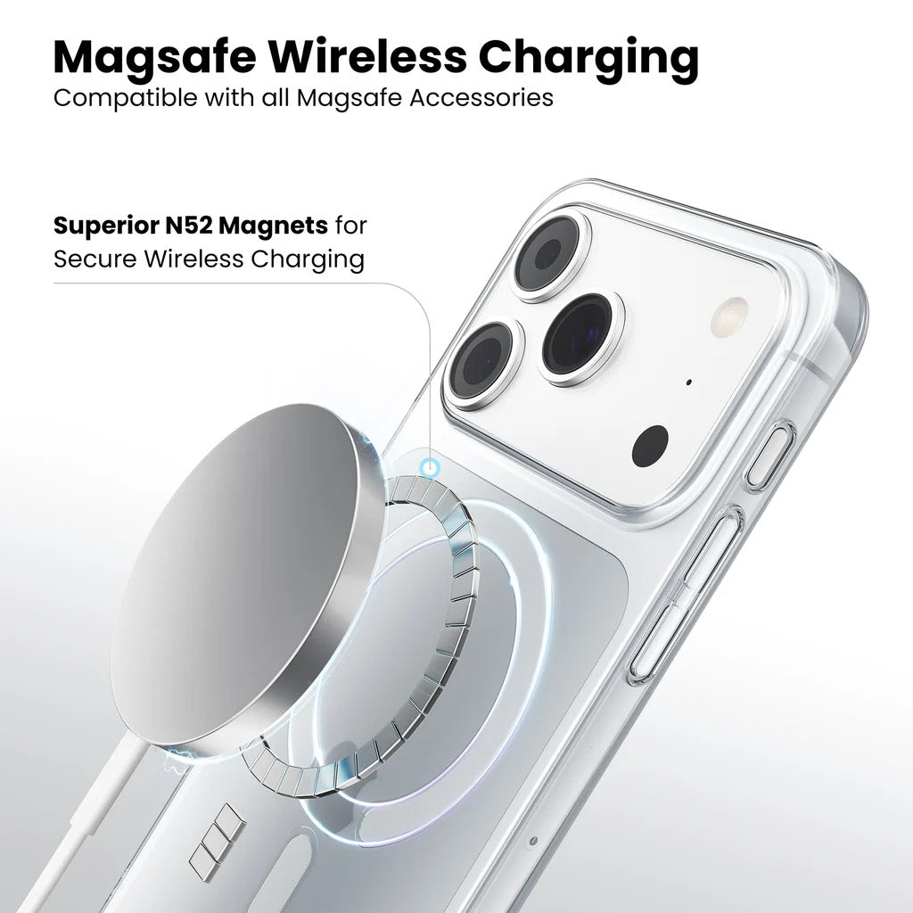 iPhone 18 Pro Max Anti-Yellow Clear Case with MagSafe - Clear