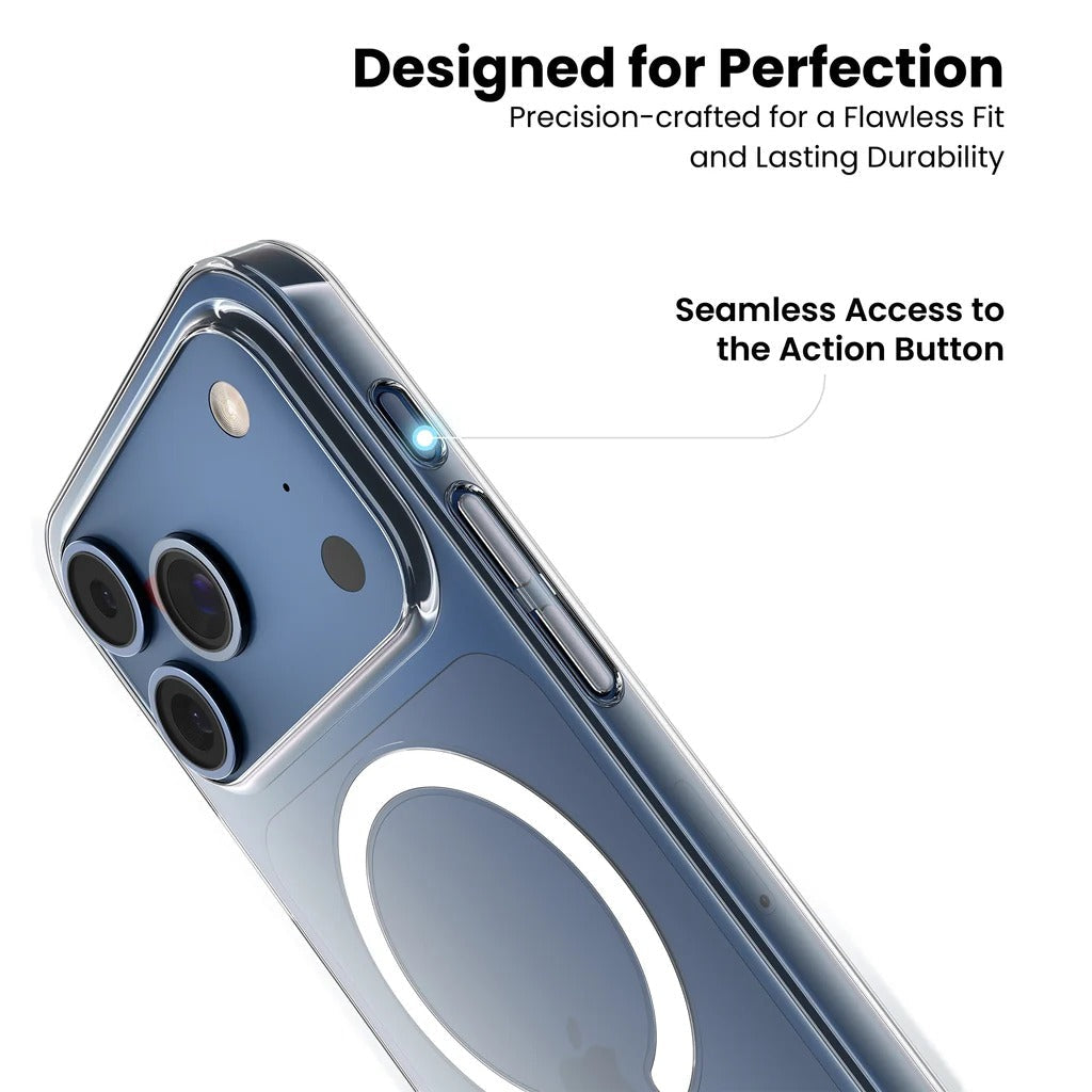 iPhone 18 Pro Anti-Yellow Clear Case with MagSafe - Clear