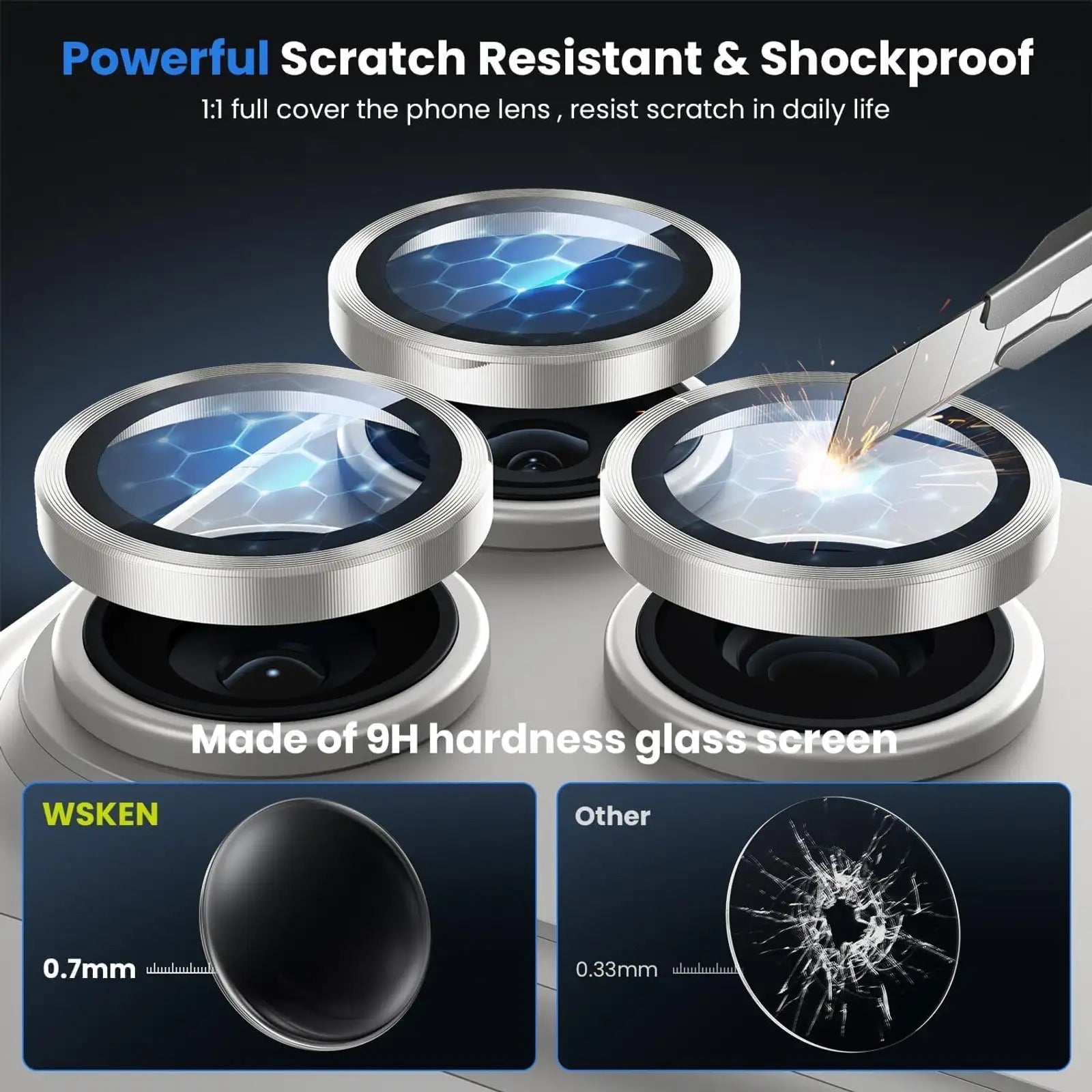 Metal Camera Ring Protection for iPhone 18 Pro Max