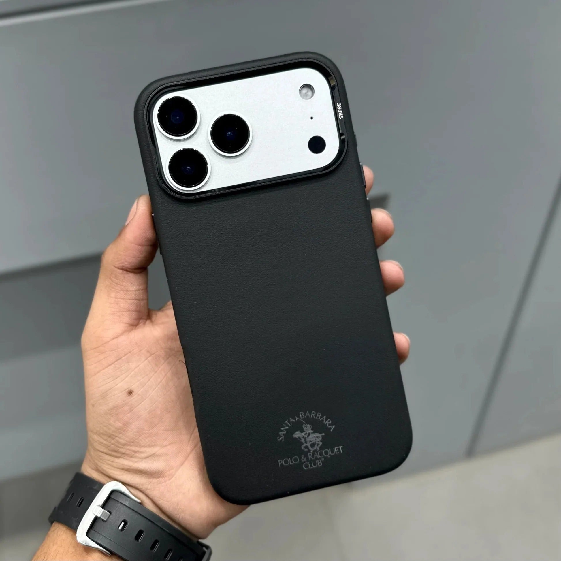 iPhone 17 Pro Max Santa Barbara Simon Series Leather Case with Magsafe
