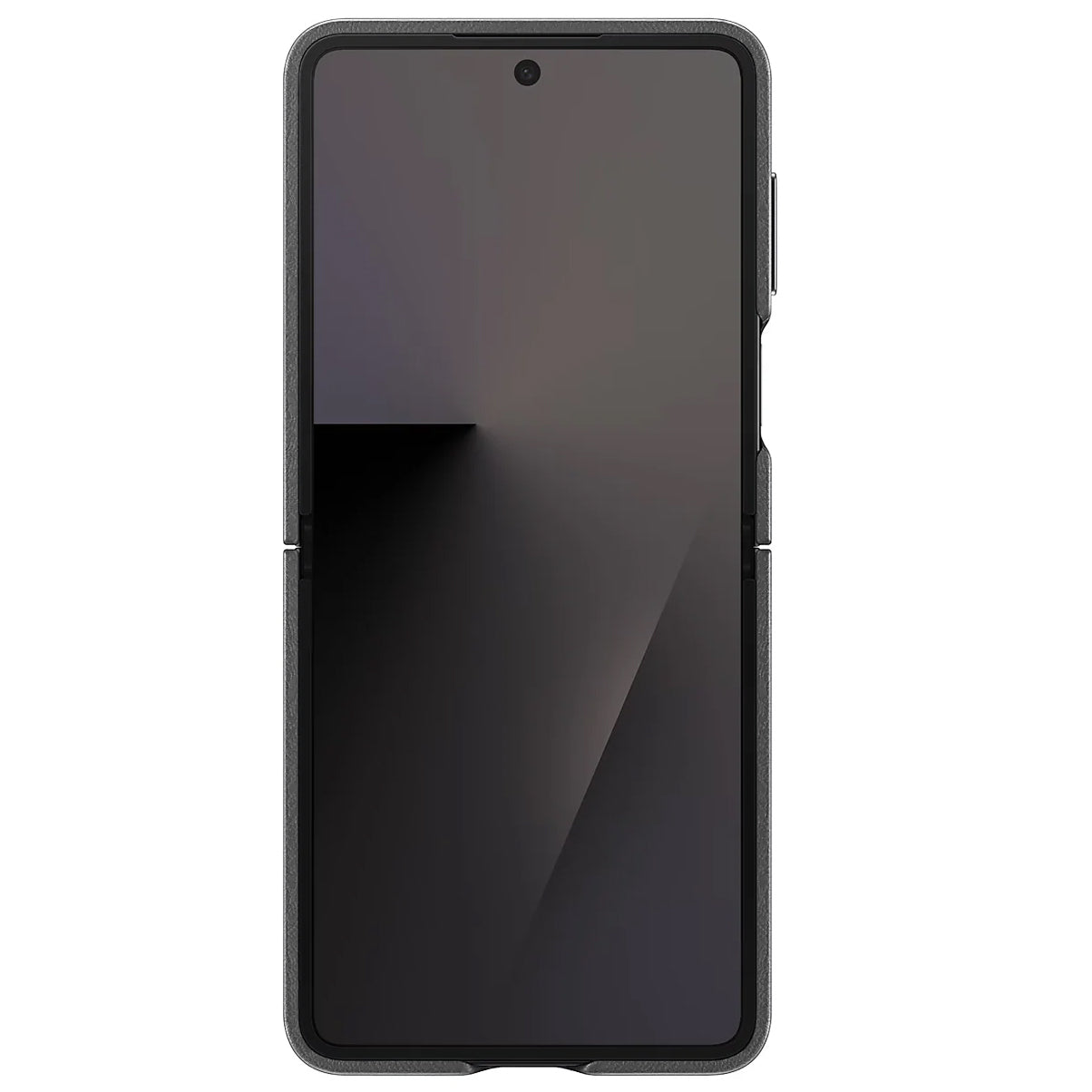 Samsung Galaxy Z Flip7 Leather Protective Shell Cover Back Cover - Gray