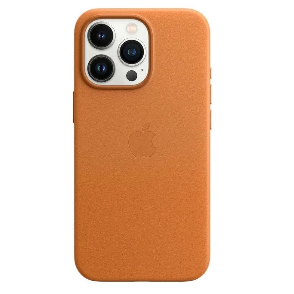 iPhone 15 Pro Leather Case with MagSafe - Tan