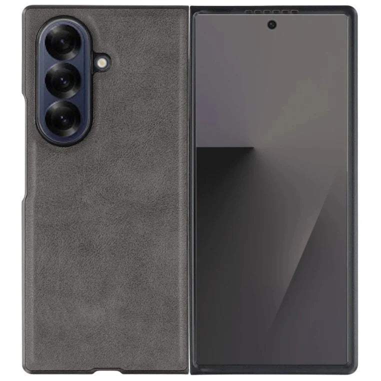 Samsung Galaxy Z Fold7 Durable Shockproof Protective Leather Case