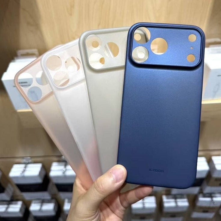 iPhone 17 Pro Ultra Thin KZDOO Air Skin Matte Frosted Back Cover - Orange