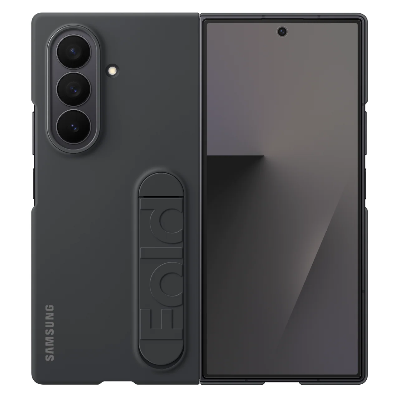 Samsung Galaxy Z Fold7 Matte Skin Feel PC Hard Case with Kickstand