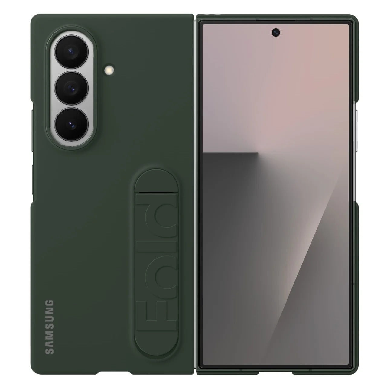 Samsung Galaxy Z Fold7 Matte Skin Feel PC Hard Case with Kickstand