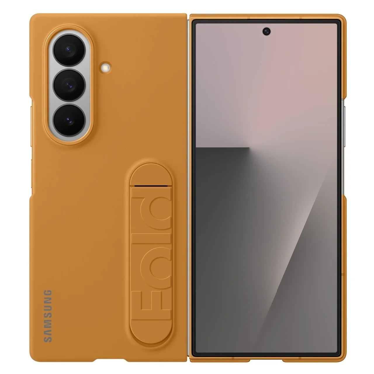 Samsung Galaxy Z Fold7 Matte Skin Feel PC Hard Case with Kickstand