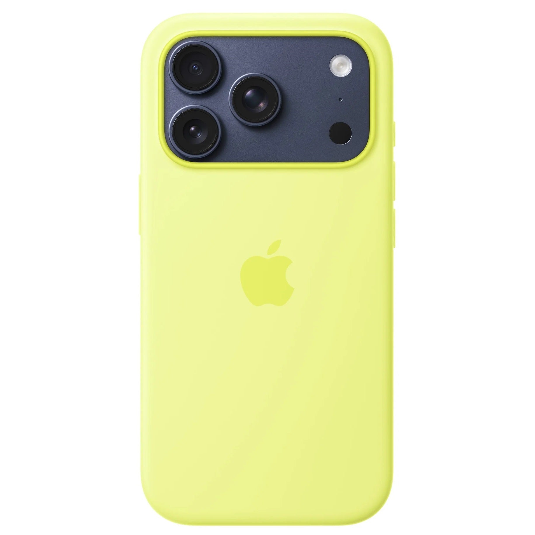 iPhone 17 Pro Max Silicone Case with MagSafe - Neon Yellow
