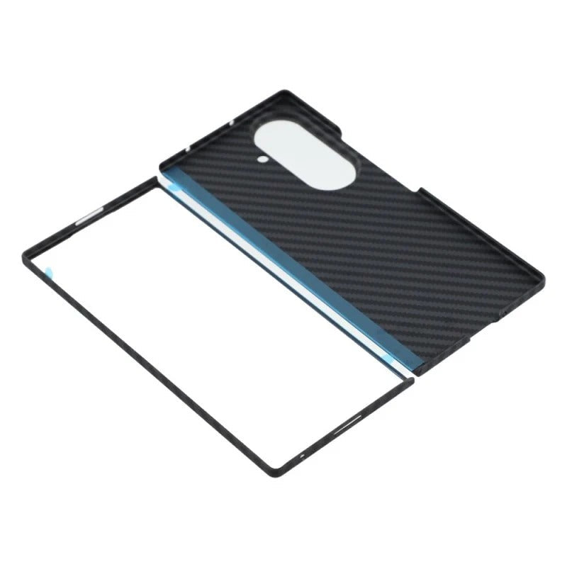 Samsung Z Fold 8 Ultra X-Level Magnet Nanofiber Carbon Case 0.8 mm with MagSafe - Black