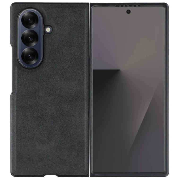 Samsung Galaxy Z Fold7 Durable Shockproof Protective Leather Case
