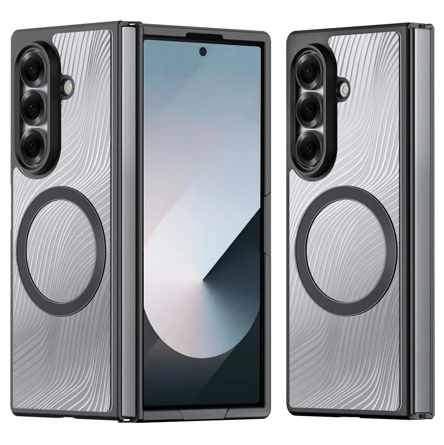 Samsung Galaxy Z Fold7 5G DUCIS AIMO Series Matte Frosted Magsafe Case - Black