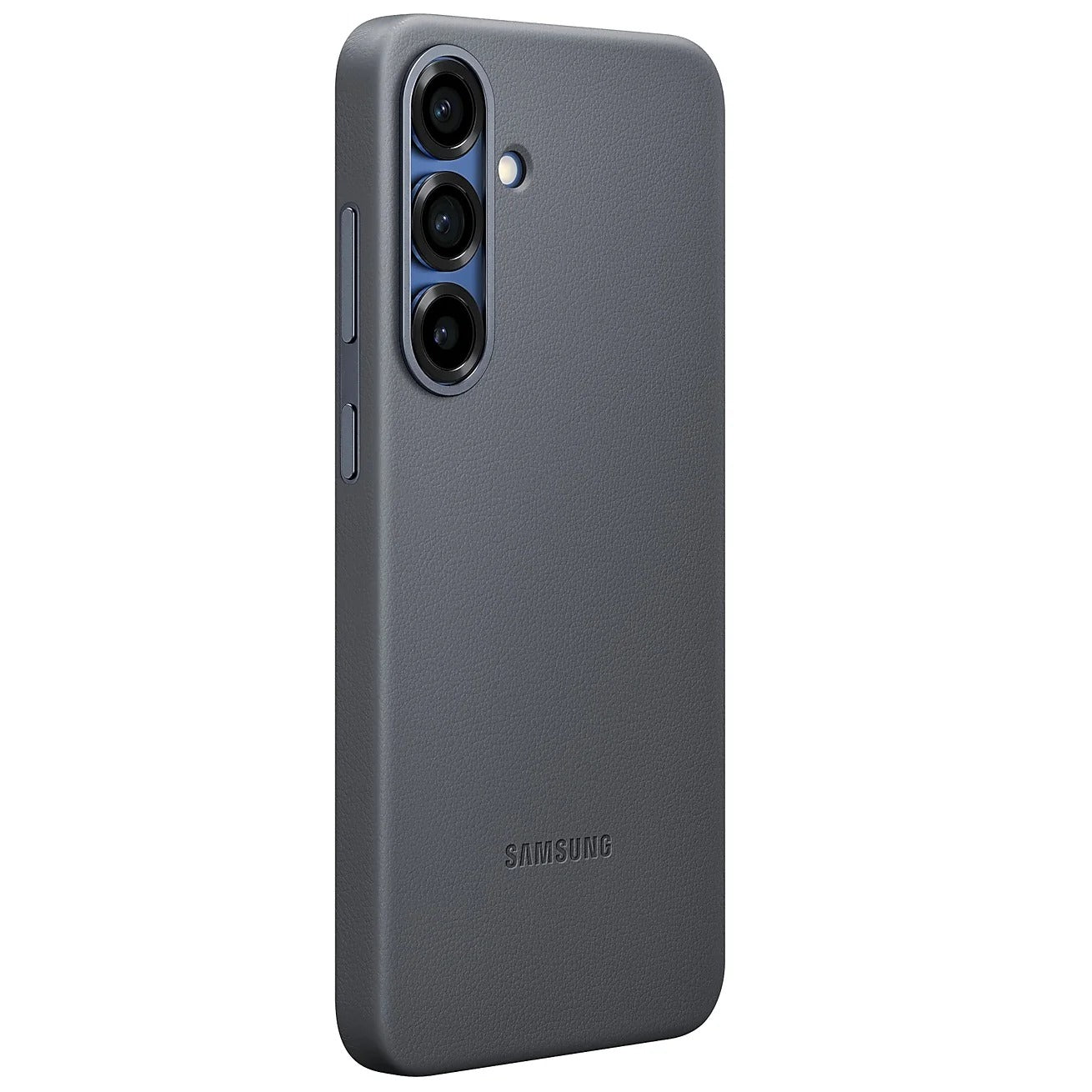 Samsung Galaxy S25 Leather Case, Kindusit Leather Back Cover - Dark Grey