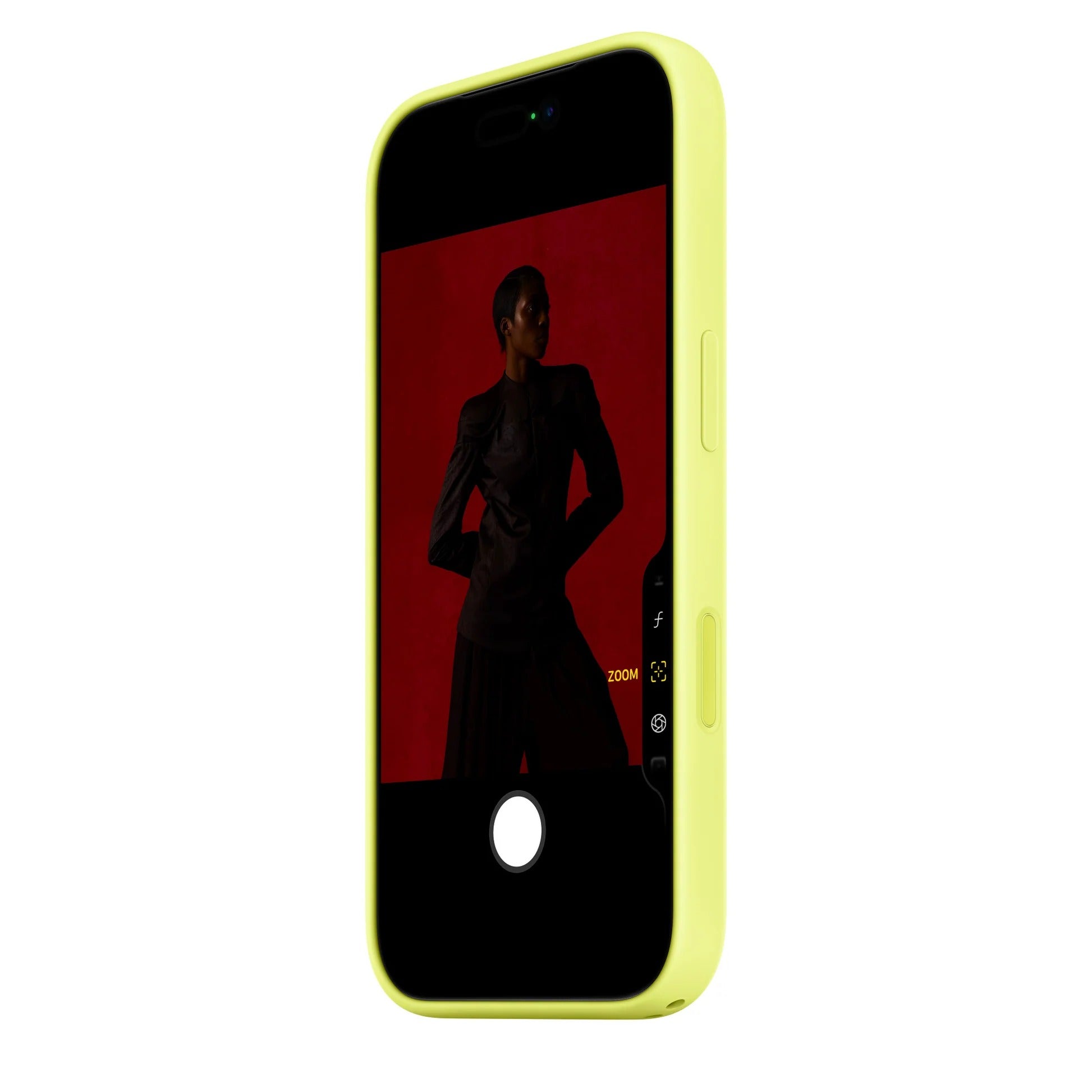iPhone 17 Pro Max Silicone Case with MagSafe - Neon Yellow