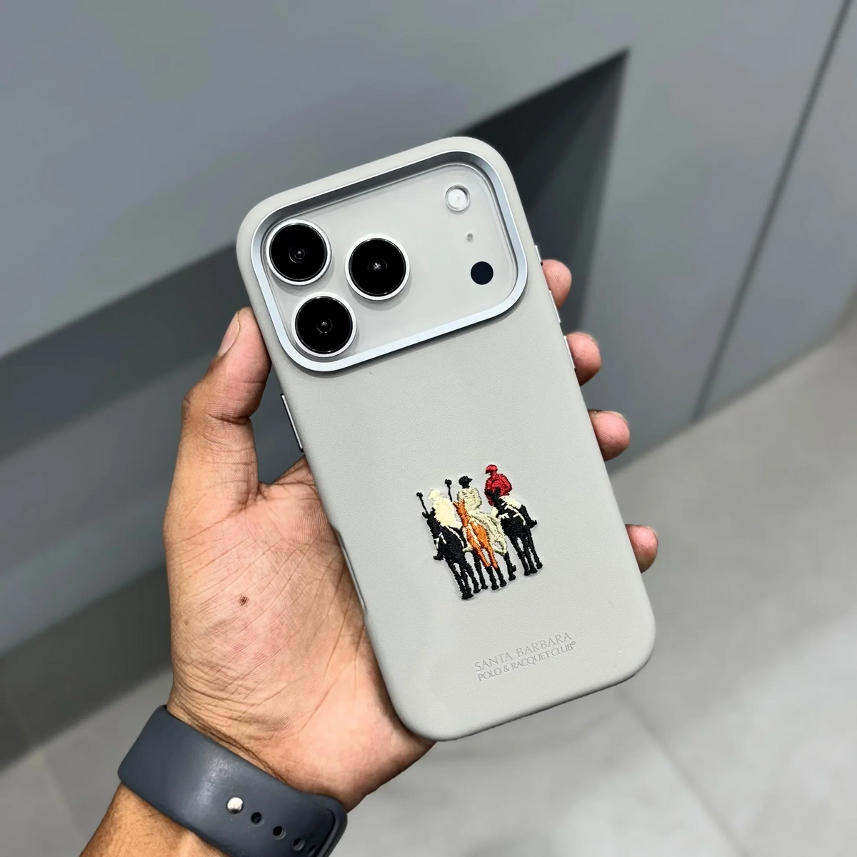 iPhone 17 Pro Santa Barbara Justin Series Leather Case with Magsafe
