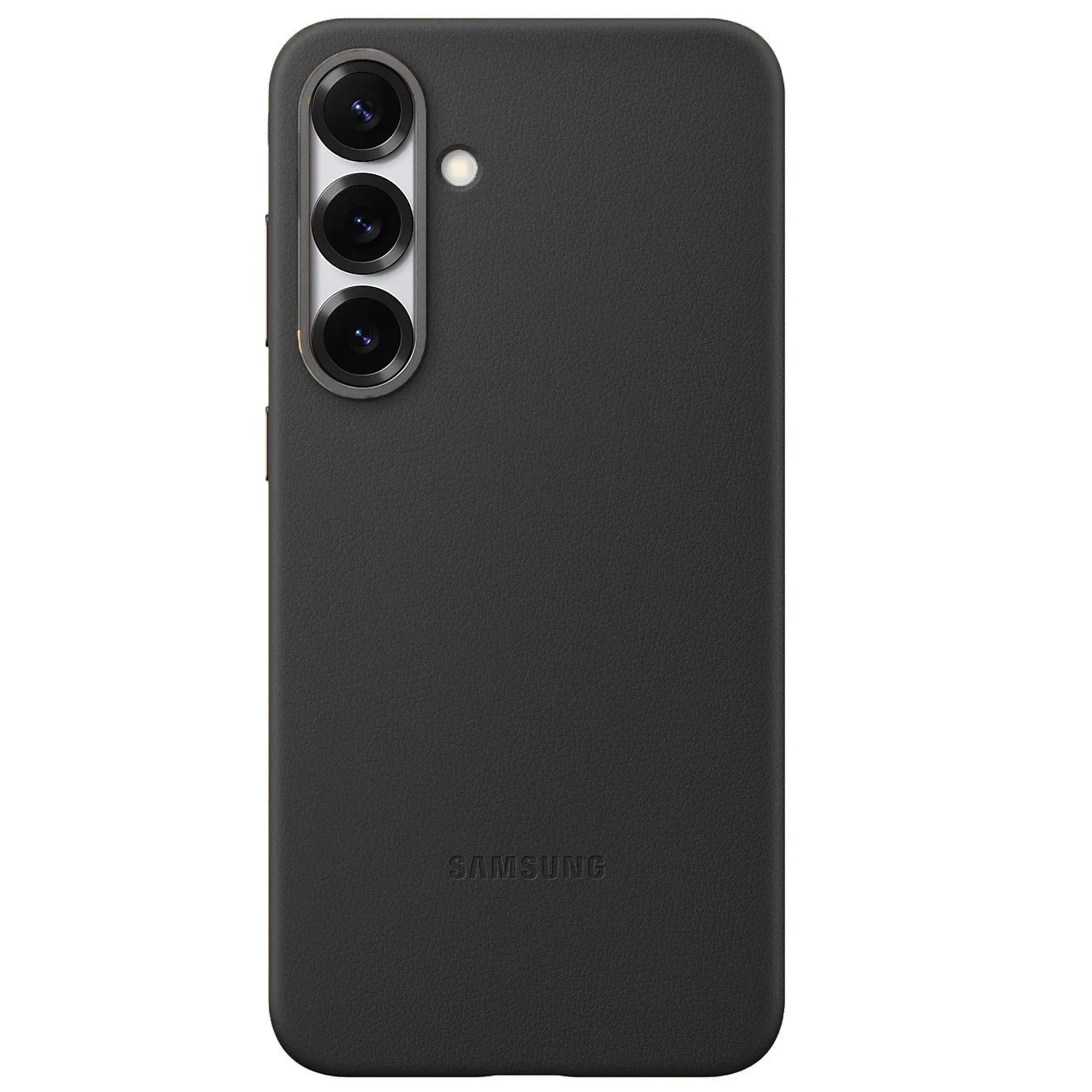 Samsung Galaxy S25 Leather Case, Kindusit Leather Back Cover - Black