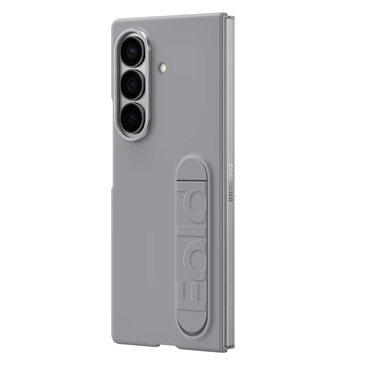 Samsung Galaxy Z Fold7 Matte Skin Feel PC Hard Case with Kickstand