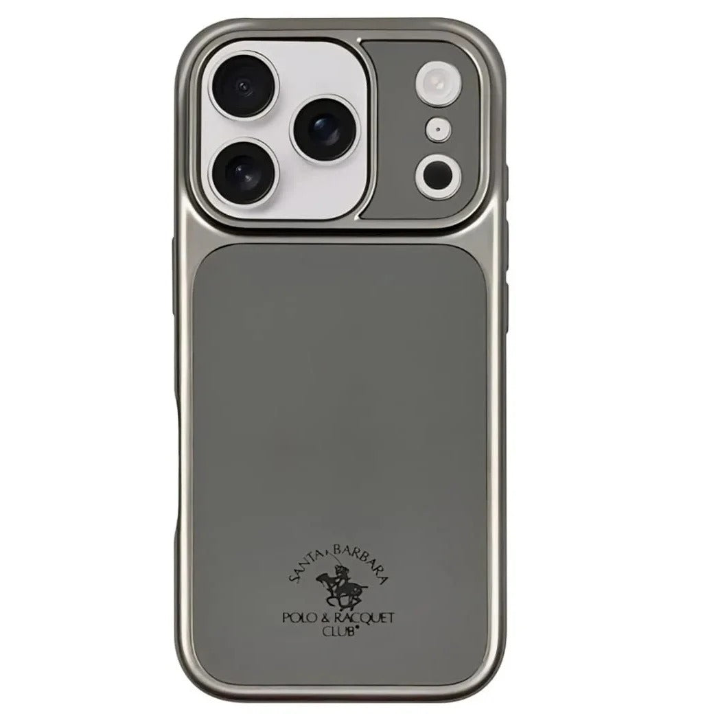 iPhone 17 Pro Leather Case, Original Santa Barbara Lucas Series Leather Back Cover