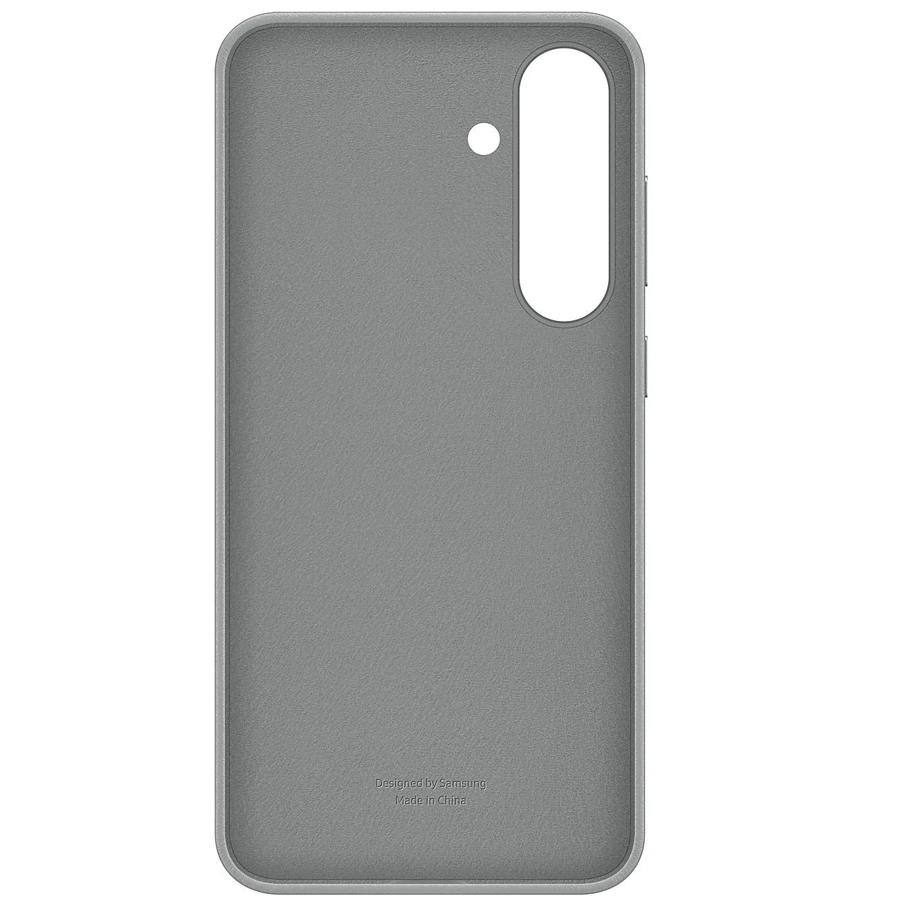 Samsung Galaxy S25 Leather Case, Kindusit Leather Back Cover - Titanium Grey