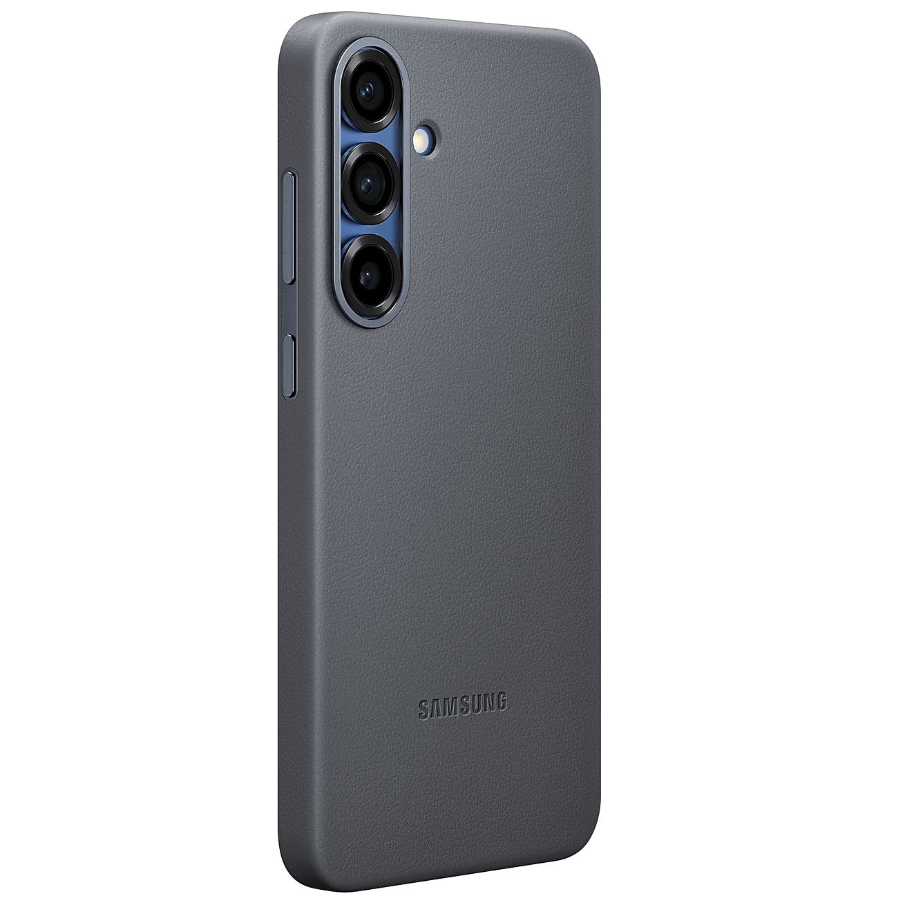 Samsung Galaxy S25 Leather Back Cover Case - Gray