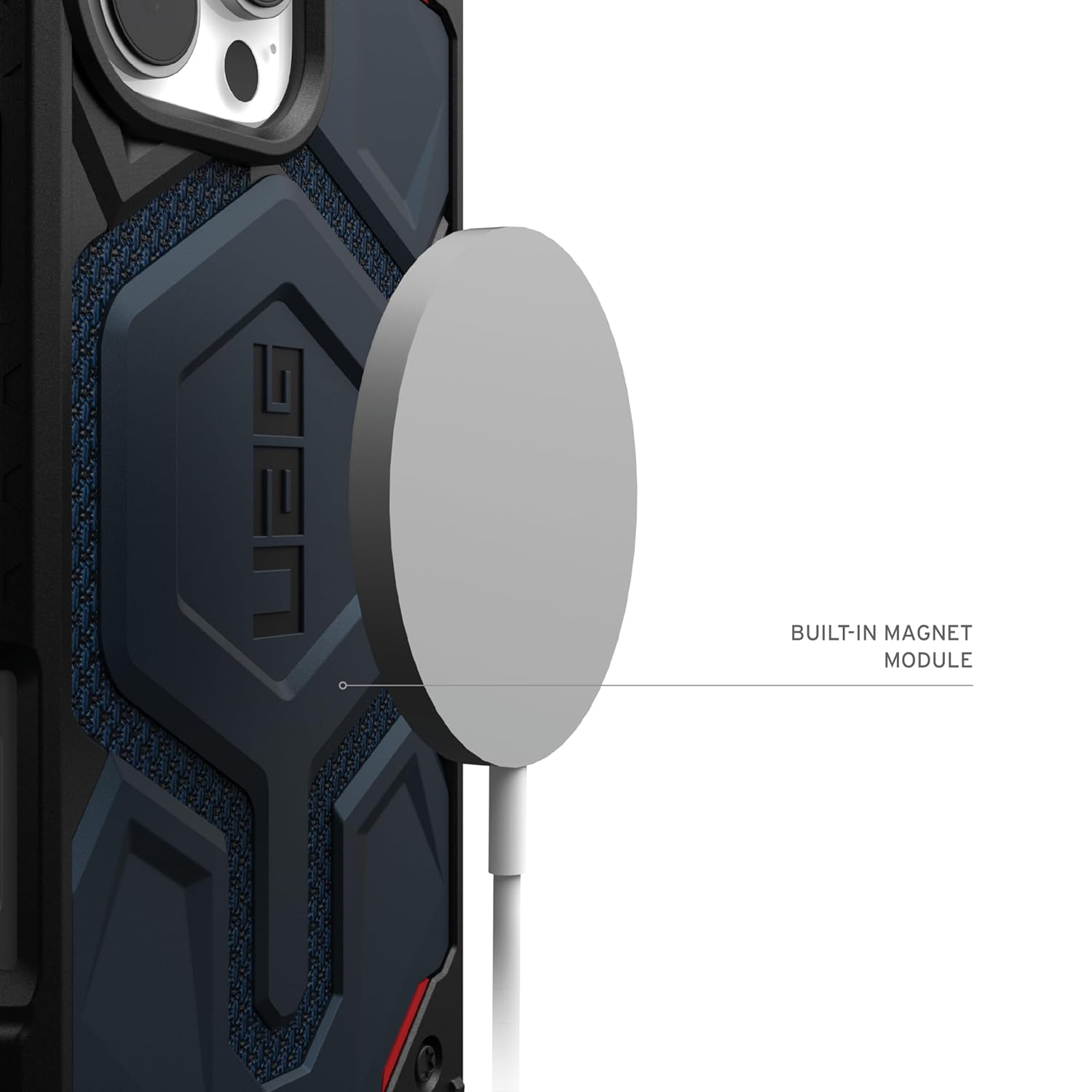 iPhone 16 Pro UAG Case, Monarch Pro Kevlar Series with Magsafe - Blue