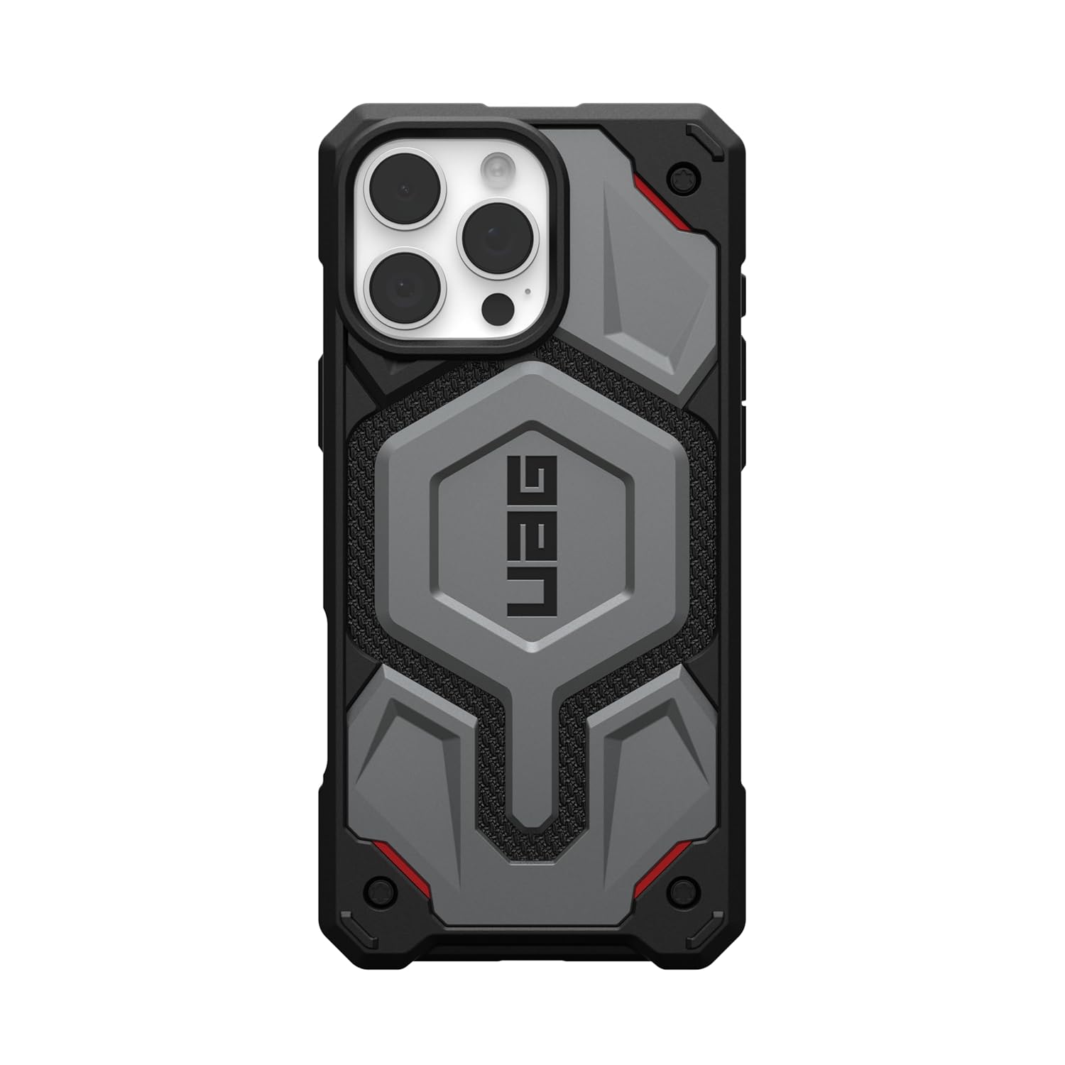 iPhone 16 Pro Max UAG Case, Monarch Pro Kevlar Series with Magsafe - Grey