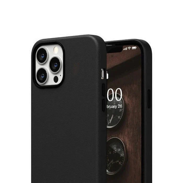 K-doo iPhone 13 Pro Leather Case Back Cover