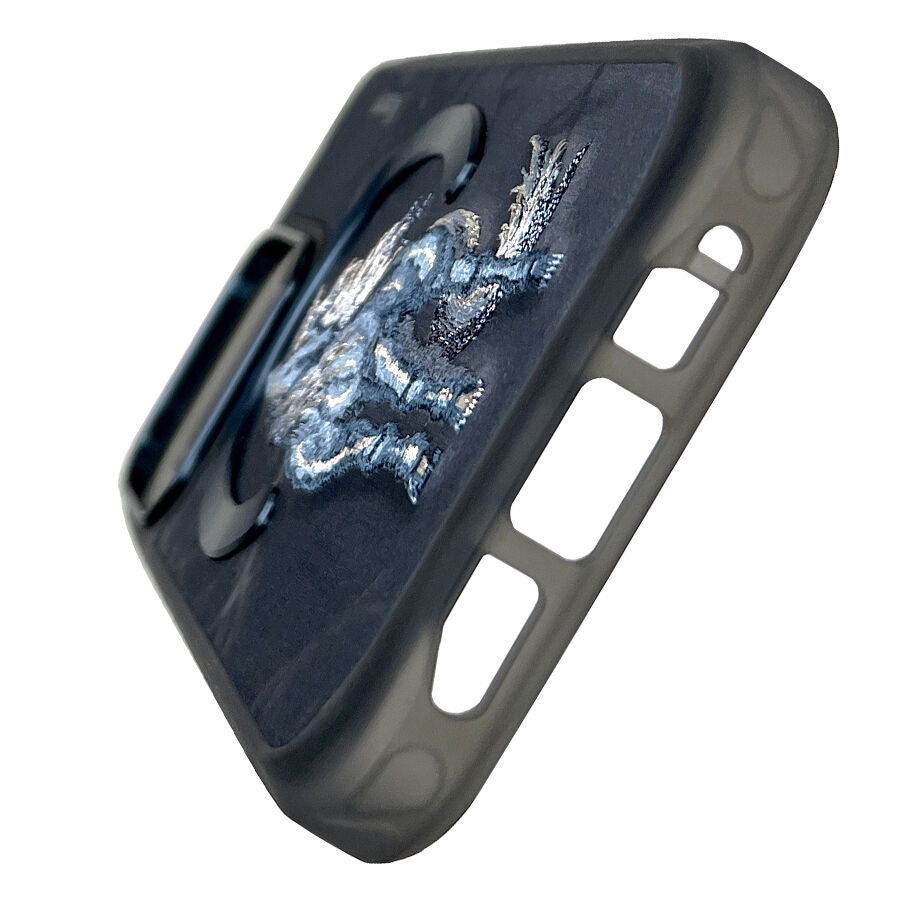 iPhone 16 Pro Max Nimmy Embroidery Dream Animal Series Magsafe Case - Unicorn