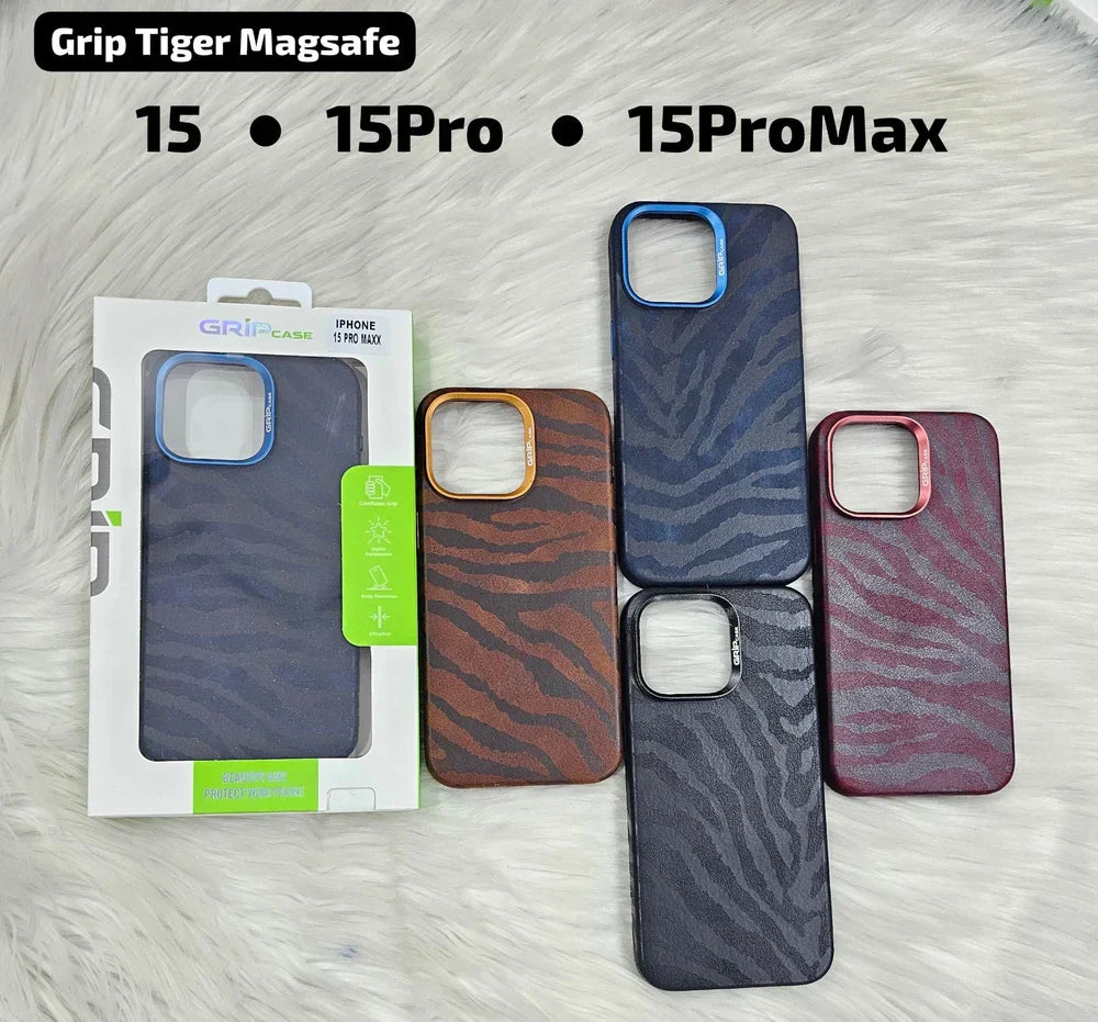 Tiger Magsafe iPhone 15 Pro Max back cover case