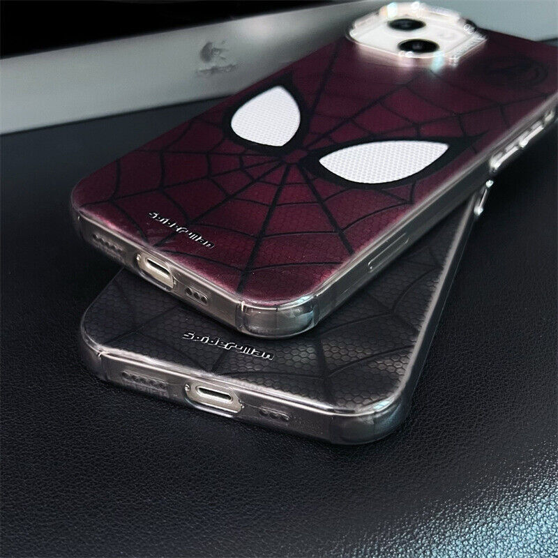 iPhone 14 Marvel Spiderman Shockproof Case - Red