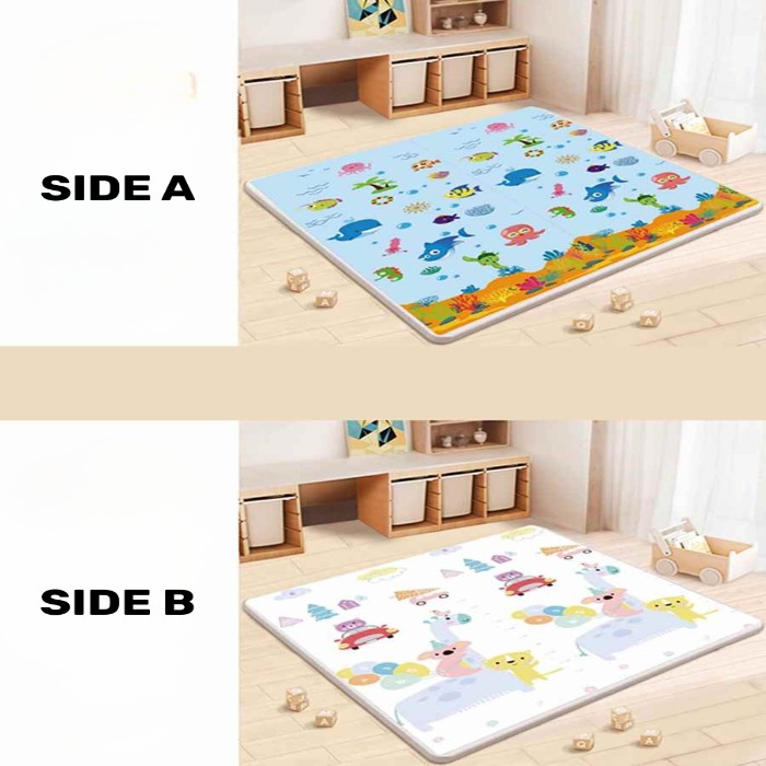 Two Side Printed Kids Room Water and Stain Resistant Carpet