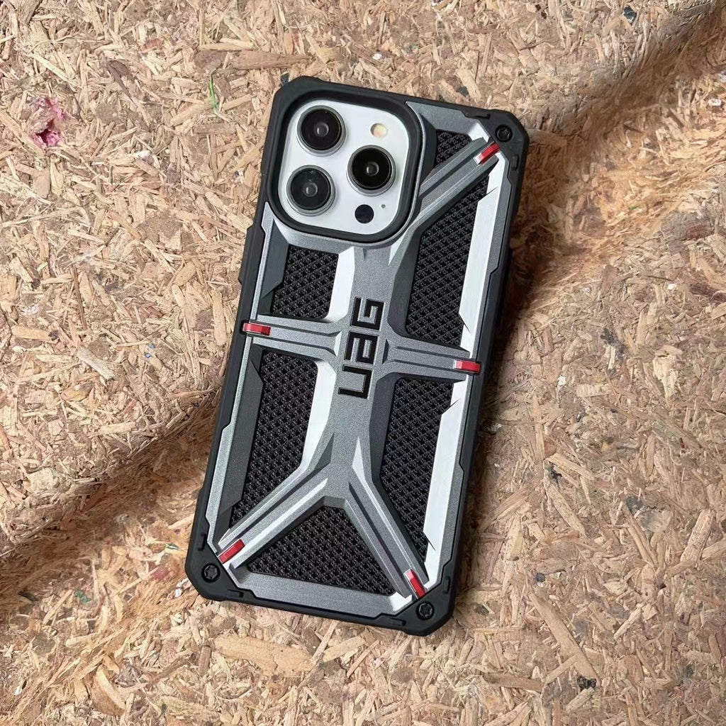 iPhone 16 Pro UAG Monarch Kevlar Protective Rugged Armor Case - Gray