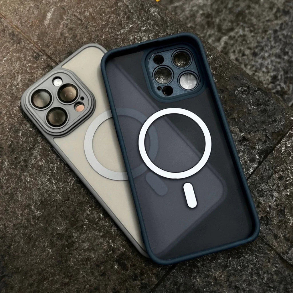 iPhone 16 Pro Max Matte Frosted Camera Protection Case with Magsafe - Desert