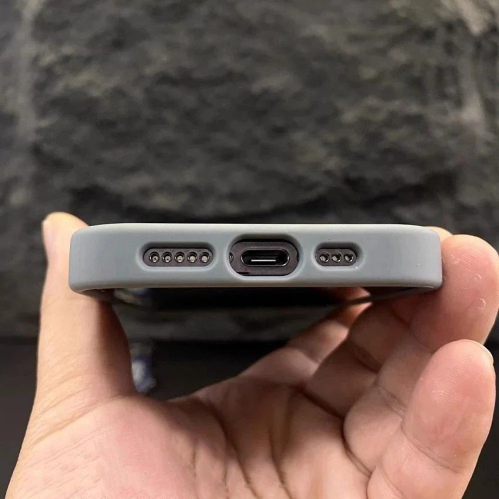 iPhone 16 Pro Max Semi Transparent Matte Frosted Case with Magsafe - Black