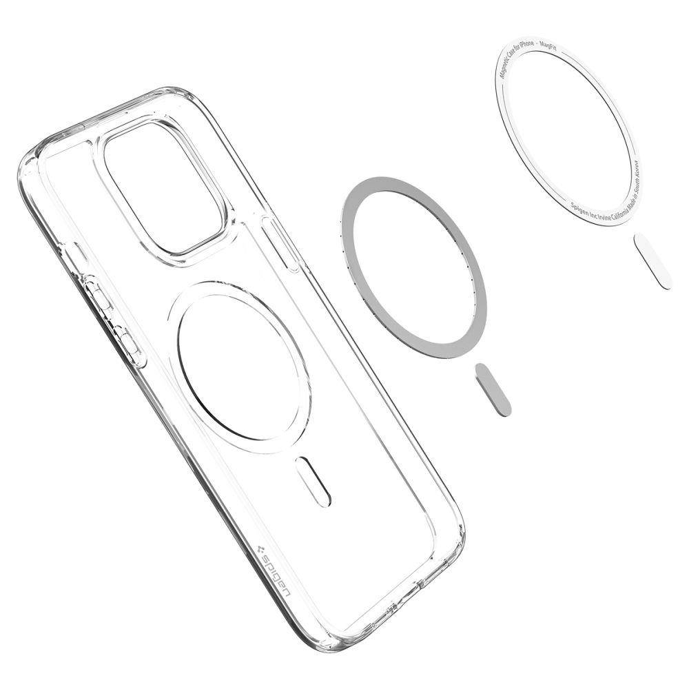 iPhone 14 Plus Hybrid Transparent Case With MagSafe