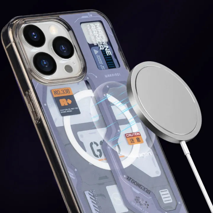 iPhone 15 Ultra Hybrid G20 Machine Series MagSafe Case