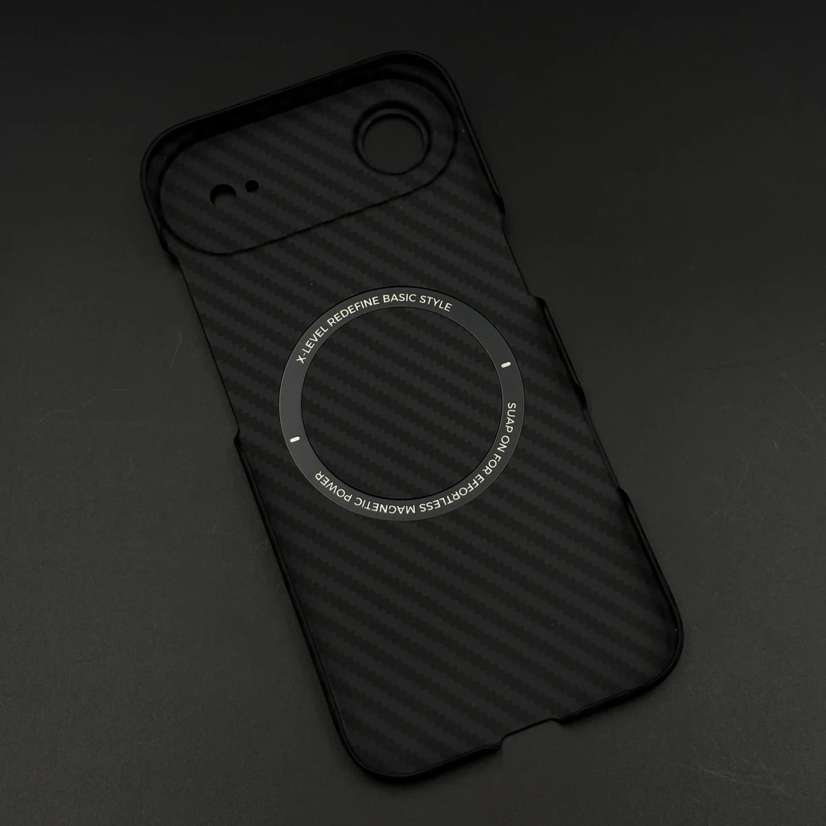 Ultra-Slim Carbon Fibre MagSafe Case with Lens Protection, photo 5