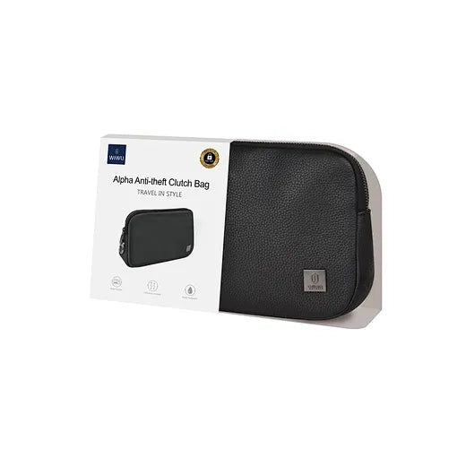 WiWU Alpha Fingerprint Lock Anti-Theft Clutch Bag, photo 6