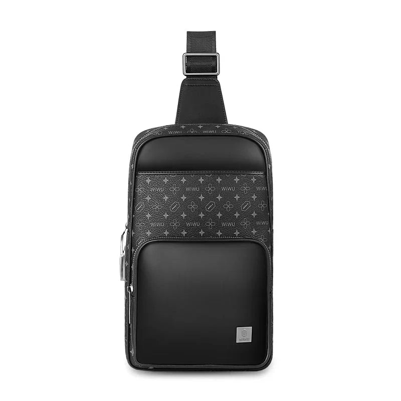 WiWU Master Fingerprint Lock Anti-Theft Crossbody Bag, photo 1