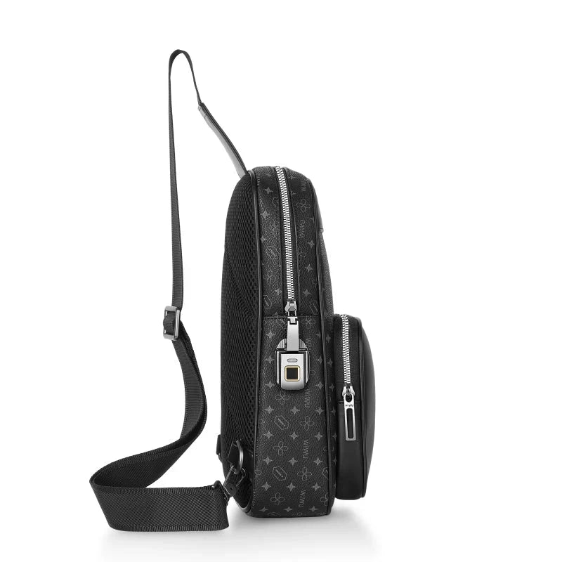WiWU Master Fingerprint Lock Anti-Theft Crossbody Bag, photo 2