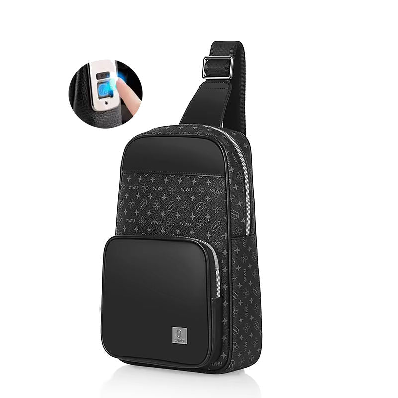 WiWU Master Fingerprint Lock Anti-Theft Crossbody Bag, photo 5